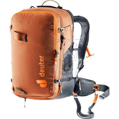 Deuter Alproof 32 avalanche backpack chestnut-black