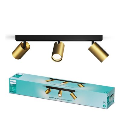 3. Philips Idris 3 x Ceiling/Wall Spotlight