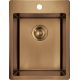 Single-bowl steel sink