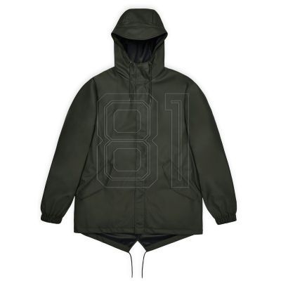 9. Rains unisex Fishtail Jacket W3 18010 03
