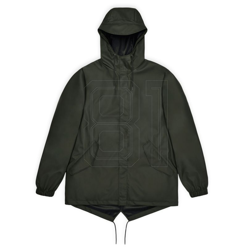9. Rains unisex Fishtail Jacket W3 18010 03