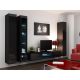 11. VIGO full display cabinet '180' 180/40/30 black/black half