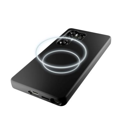 5. Puro Icon Silicone Case for Samsung Galaxy S25 Ultra - Black