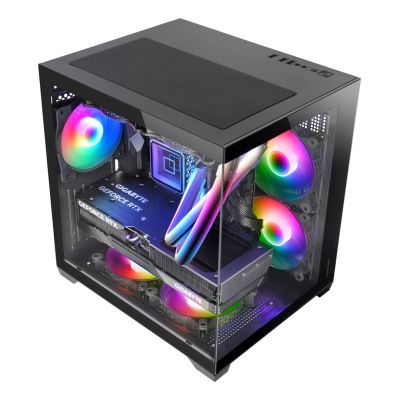 3. TACENS MARS MC-VIEW2 1xFRGB mATX case