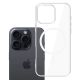17. 3mk Clear MagCase Case for Apple iPhone 16 Pro Max - Transparent