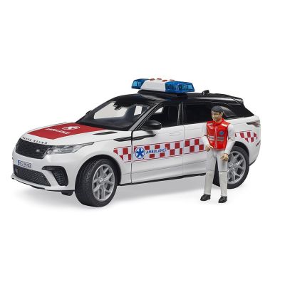 BRUDER Range Rover Velar fire brigade+fig 02885