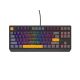 3. GENESIS Thor 230 TKL Gaming Keyboard USB + RF Wireless + Bluetooth QWERTY Black, Gray, Orange