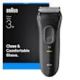 3. Braun Serie 3 3000S Foil Shaver Gray