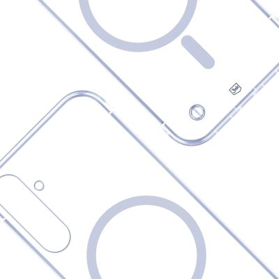 6. 3mk Just20g MagCase for Samsung Galaxy S26+ - transparent