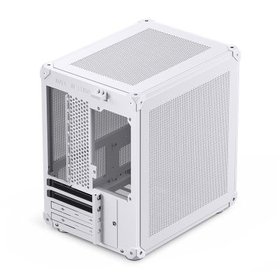 16. Jonsbo C6 Micro-ATX Computer Case - White