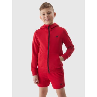 2. Boy's 4F Junior hooded sweatshirt with zipper