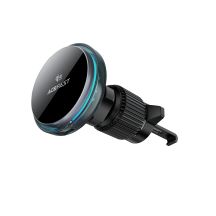 Acefast D61 Magnetic Car Air Vent Holder with Qi2 25W Wireless Charging - Gray