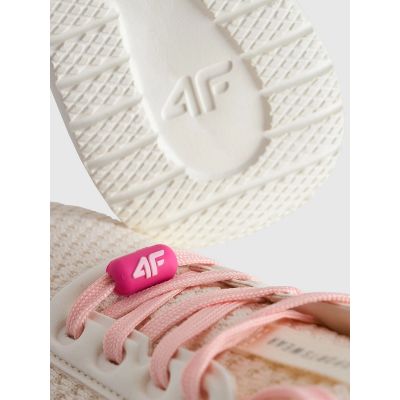 8. Children's sports shoes with a breathable upper 4F 4FJRSS25FSPOF189-53S