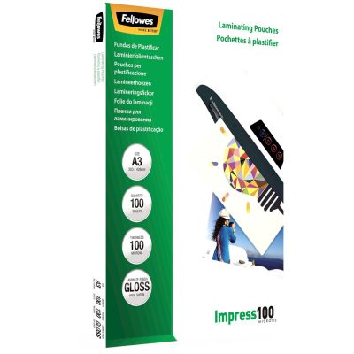 3. Fellowes 5351205 laminating film 100 pcs.