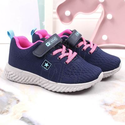 2. NEWS Jr EVE396A sports shoes, navy blue