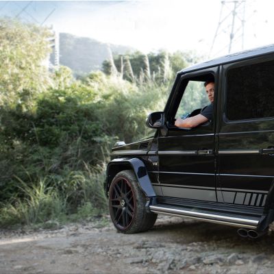 8. Nillkin CamShield Armor Pro Case iPhone 14 Plus armored cover with camera cover ring stand blue