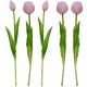 25. BOUQUET OF 5 PINK PEONY TULIPS 39 CM LIFE-LIKE SPRING DECORATION