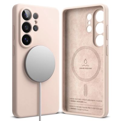 2. Ringke Silicone MagSafe Case for Samsung Galaxy S26 Ultra - Pink