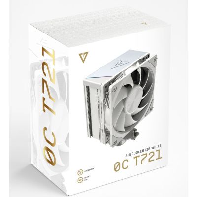 8. MODECOM CPU COOLER VOLCANO 0C T721 WHITE