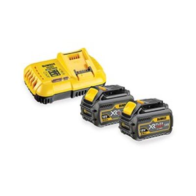 2. DeWALT DCB118X2 Power Kit DCB118 XR 18V Fast Charger + 2x DCB547 9.0Ah
