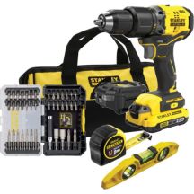 STANLEY SFMCK101D1S Drill and Screwdriver Set + Accessories
