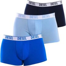 Diesel men's boxer shorts Shawn 3-pack blue fashionable cotton