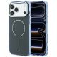 Mercedes Double Layer Iconic Logo MagSafe Case for iPhone 18 Pro Max / 17 Pro Max - Dark Gray