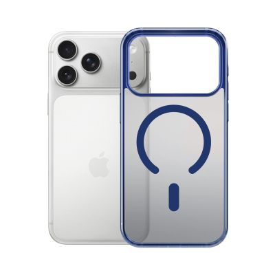 6. 3mk Frosty MagCase for iPhone 17 Pro - Blue