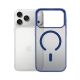 6. 3mk Frosty MagCase for iPhone 17 Pro - Blue