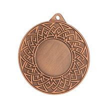 Bronze medal with space for a 25 mm emblem - steel