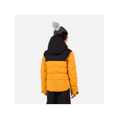 3. ROSSIGNOL Boy Siz Quilted Jkt Yellow Children's Ski Jacket
