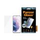 PanzerGlass E2E Microfracture Tempered Glass for Samsung Galaxy S21+ Case Friendly Finger Print AntiBacterial - Black