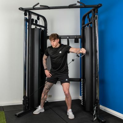 17. VIRTUFIT CC100 CABLE CROSSOVER - DOUBLE ADJUSTABLE PULLEY - FUNCTIONAL TRAINER