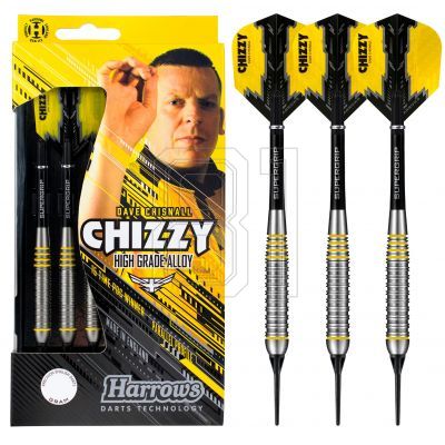 6. Darts Harrows Chizzy Brass Softip HS-TNK-000013872