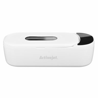 8. Activejet AUC-200 ultrasonic UV cleaner for dentures, glasses and jewelry, white.