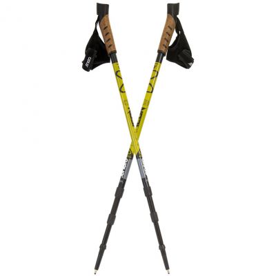 Enero Newicon Nordic Walking Poles with Cover, Green 1011707