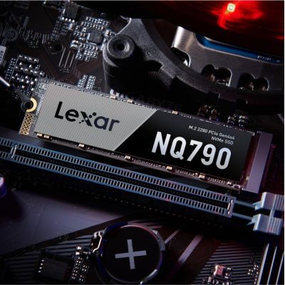 4. Lexar LNQ790512GB M.2 PCIe NVMe SSD