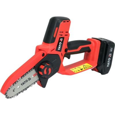 11. Chainsaw 4" 18V YT-828135 YATO