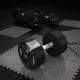 10. HPC SET POLYURETHANE DUMBBELL SET 2 x 2.5 - 25 KG CPU (275 KG) HMS