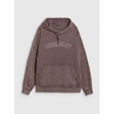 7. Women's sweatshirt with hood, open, 4F 4FRAW25TSWSF2513-81S