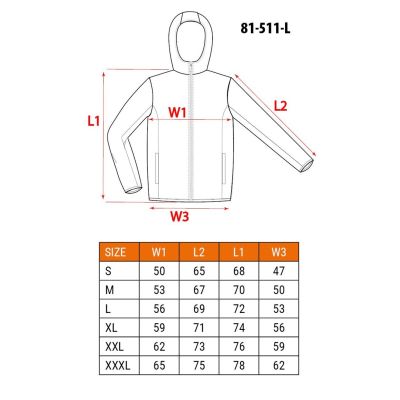 NEO tools 81-511-L workwear jacket