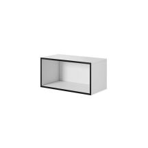 ROCO RO4 75/37/37 white/black bookcase