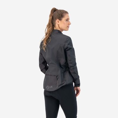 4. Rogelli women's rain jacket CORE black XS