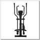 46. HMS H1708-i magnetic elliptical cross trainer