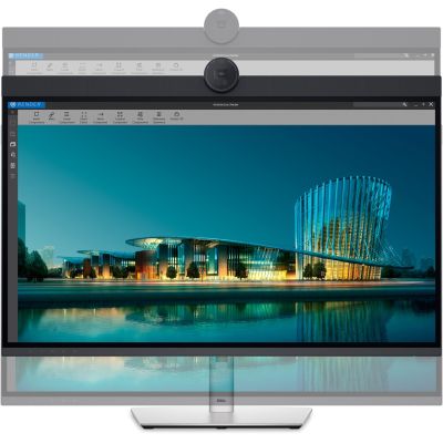 4. DELL UltraSharp U3224KBA LED display 80 cm (31.5") 6144 x 3456 px 6K Ultra HD LCD Black, Silver