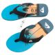 Quiksilver Molokai men's flip-flops, fashionable and comfortable for the beach