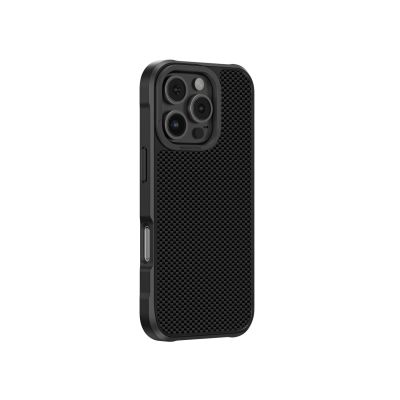 3. AmazingThing Titan Max Case with 600D Aramid Fibers for iPhone 16 Pro - Black
