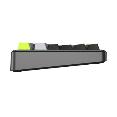 5. gasket F99 Pro Black+Gray+Green GrayWood switch RGB AULA keyboard