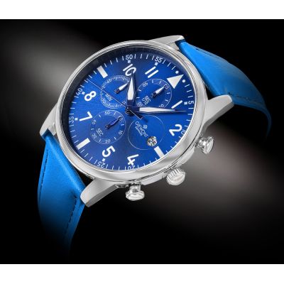 2. Men's Watch Giewont Chronograph Sapphire Blue GW5630-A5