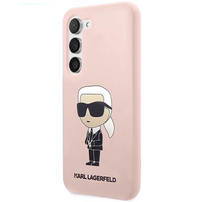 2. Karl Lagerfeld KLHCS23SSNIKBCP S23 S911 hardcase pink/pink Silicone Ikonik